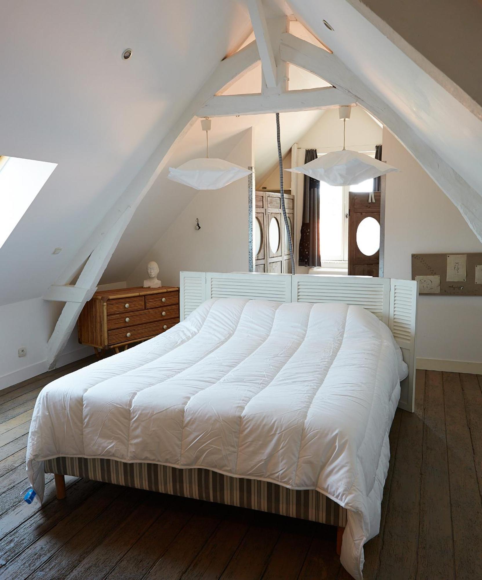 Les Gites De L'Yeres Cuverville-sur-Yeres Kamer foto