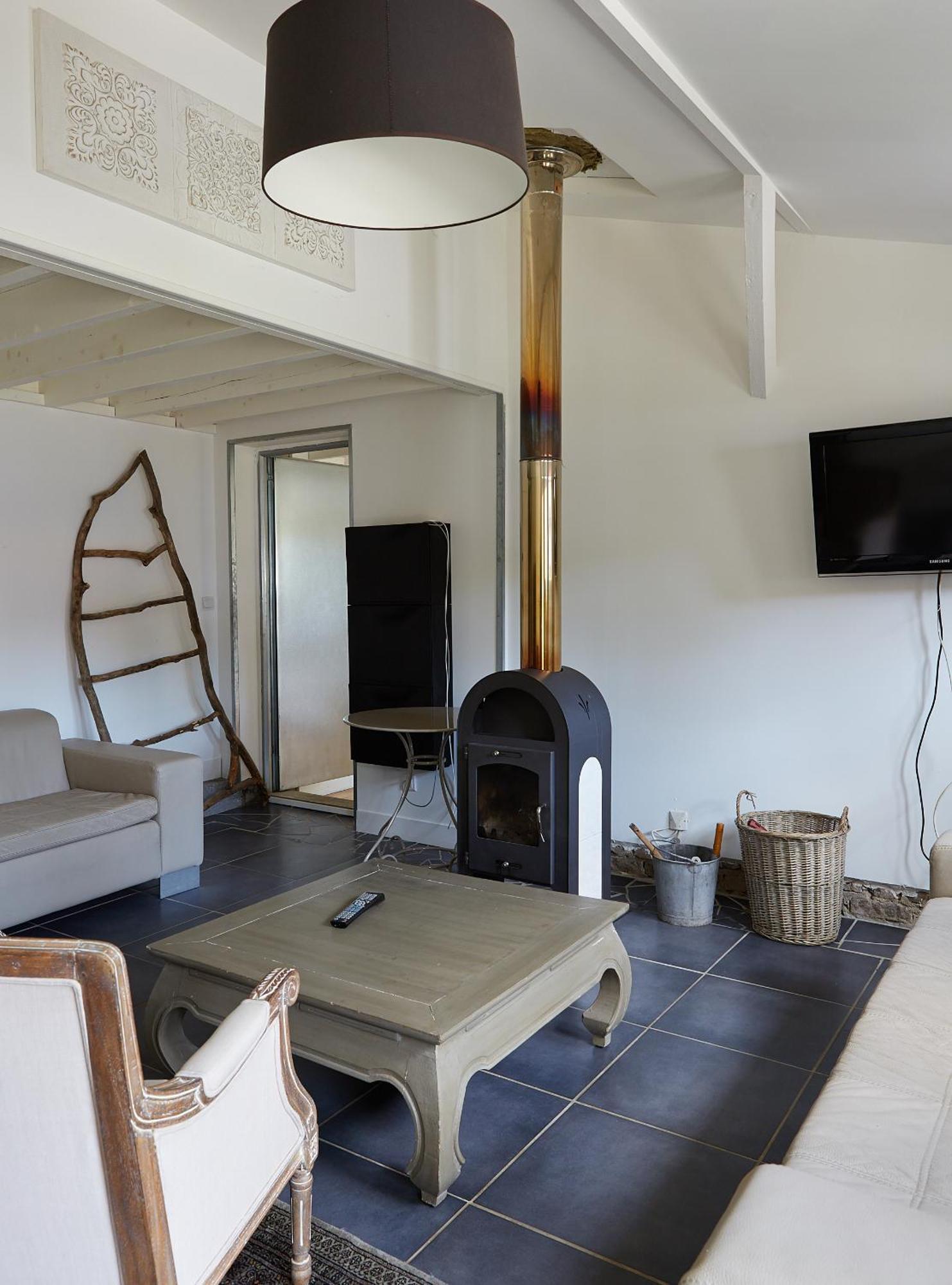 Les Gites De L'Yeres Cuverville-sur-Yeres Kamer foto